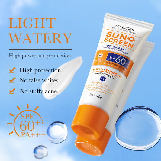 Hydrating and Refreshing Sunscreen