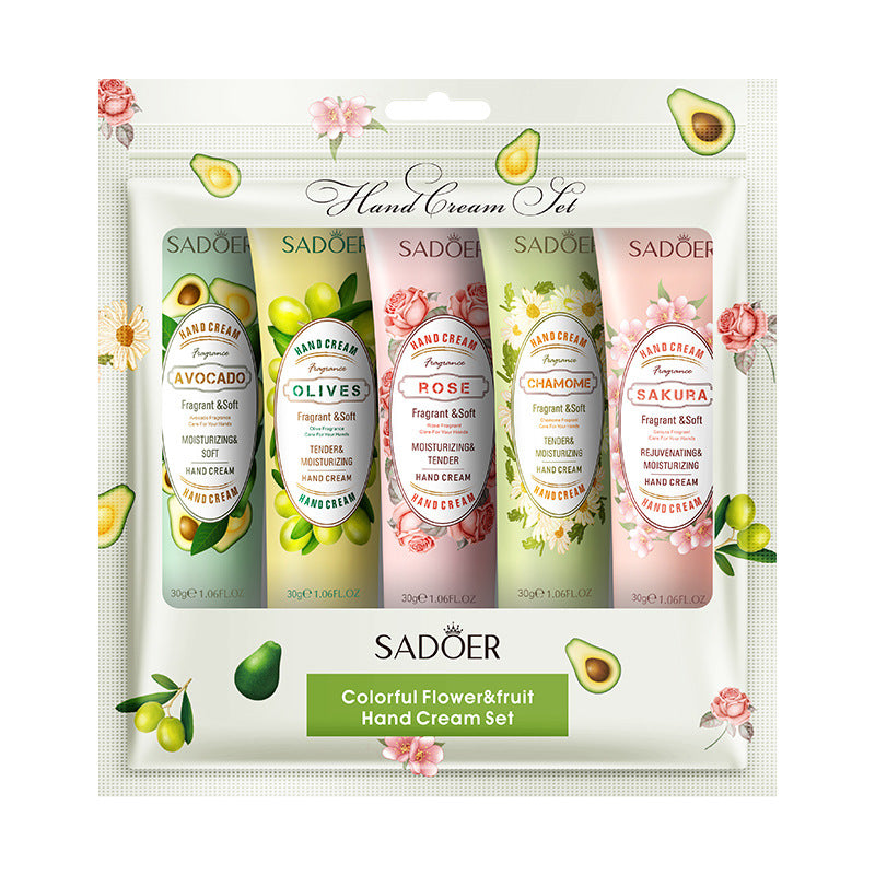 Botanical Fruit Fragrance Hand Cream Set