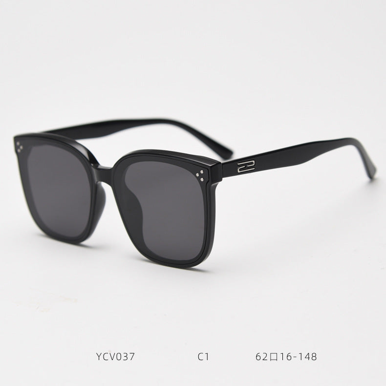 Square Frame Travel Cycling Geometry Sunglasses