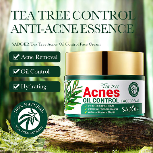 Tea Tree Acne Treatment & Oil Control Face Cream