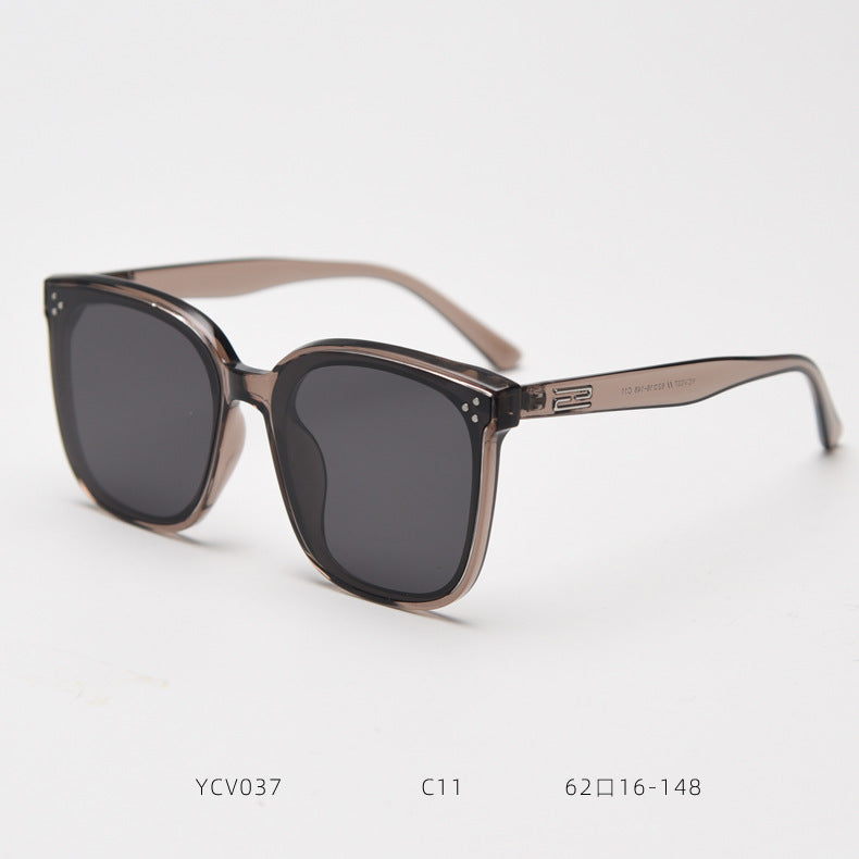 Square Frame Travel Cycling Geometry Sunglasses