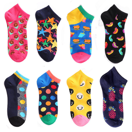 Fruit Jacquard Pattern Socks
