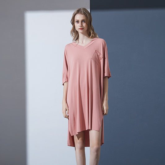 Modal Simple and Soft Nightie