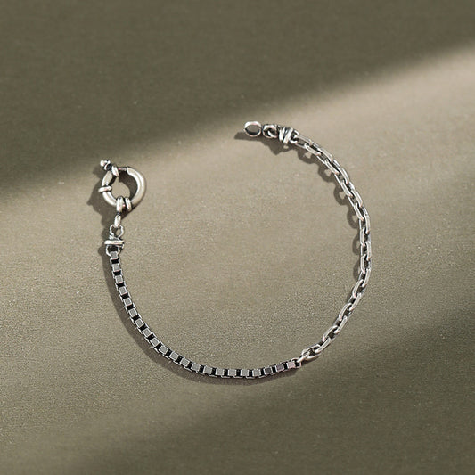 Silver Chain Minimalist Bracelet