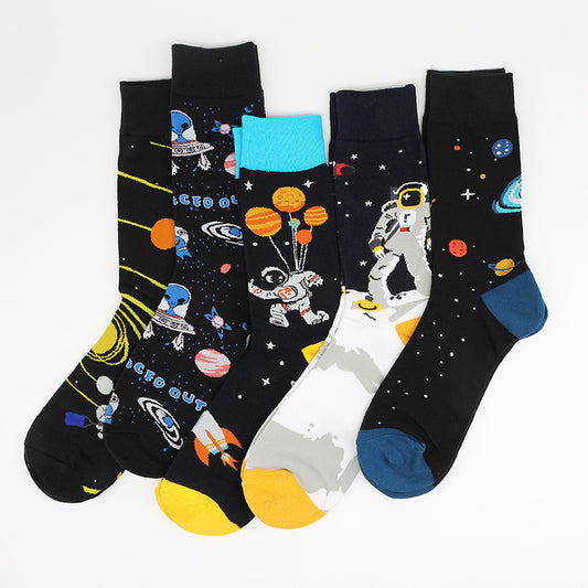 Space Astronaut Personality Series Socks