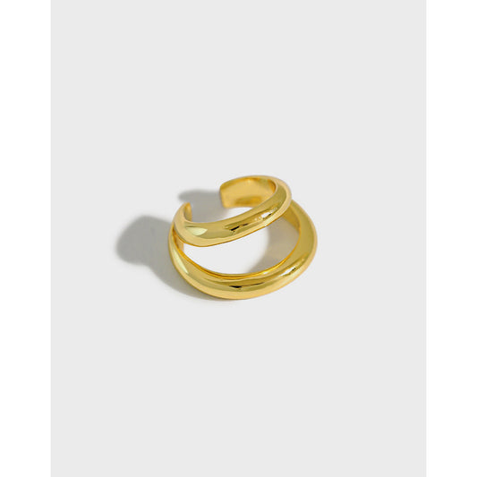 Gold Plated Conch Minimalist Earring Cuff