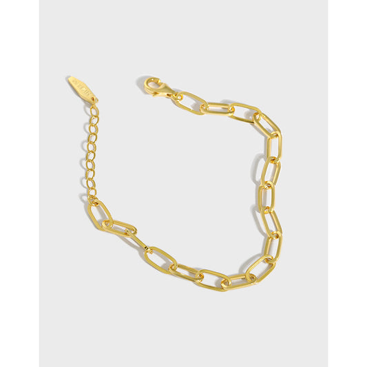 Gold Plated Chain Minimalist Bracelet