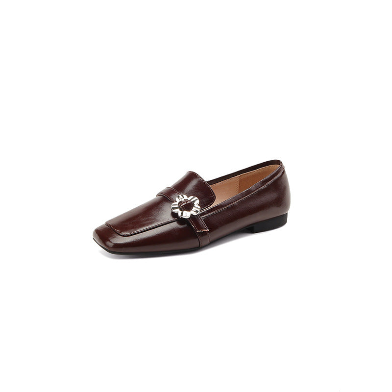FlowersLeather Loafers